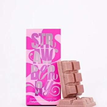 Euphoria Psychedelics – Strawberry Swirl 3000mg chocolate bar with pink packaging, highlighting its psychedelic properties.