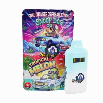 Sky High 8G Dual Chamber Vape – Snoop Dogg OG + Tropical Melon