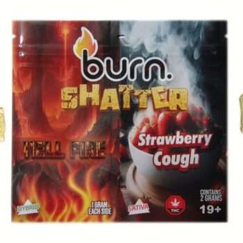 Burn Shatter 2G - Hell Fire (H) x Strawberry Cough (S)