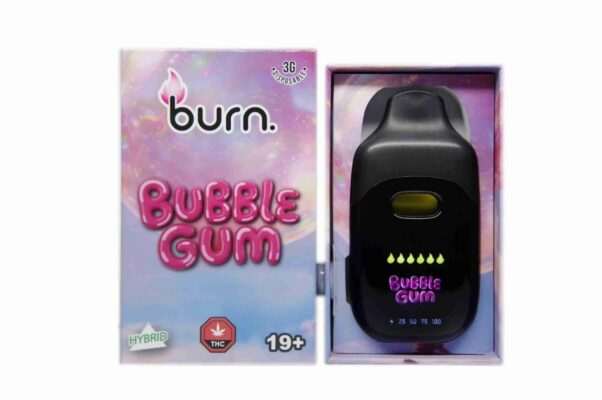 Burn 3G Disposable Vape – Bubble Gum (H)