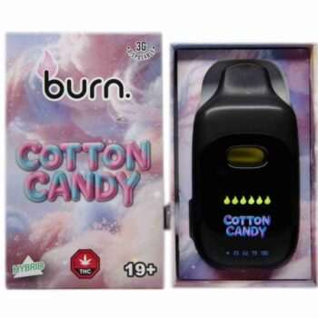 Burn 3G Disposable Vape - Cotton Candy (H)