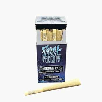 Frost Factory Preroll Pack - 12 x 1 gram cold-cured AAAA joints