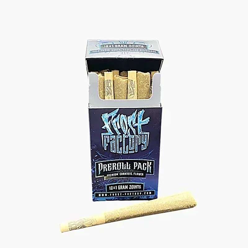 Frost Factory Preroll Pack - 12 x 1 gram cold-cured AAAA joints