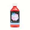 A bottle of Euphoria Canna Lean – Blue Raspberry 900mg cannabis infused syrup with a white cap, isolated against a plain white background.