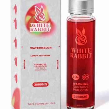 White Rabbit Lemon Tek Mushroom Drink - Watermelon 3000mg
