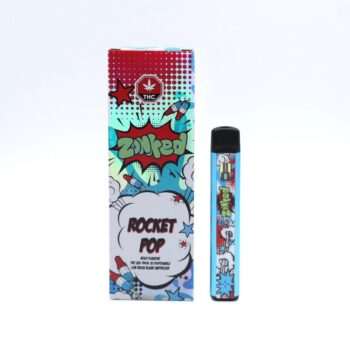Zonked 1G Live Resin Disposable Pen - Rocket Pop